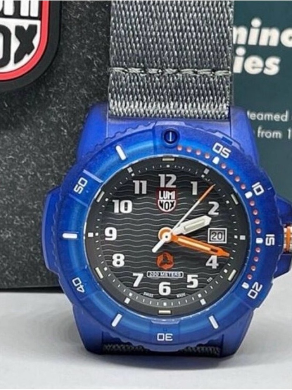 Luminox Men's Blue Tide Eco Dive Watch (XS.8902) ECO Series